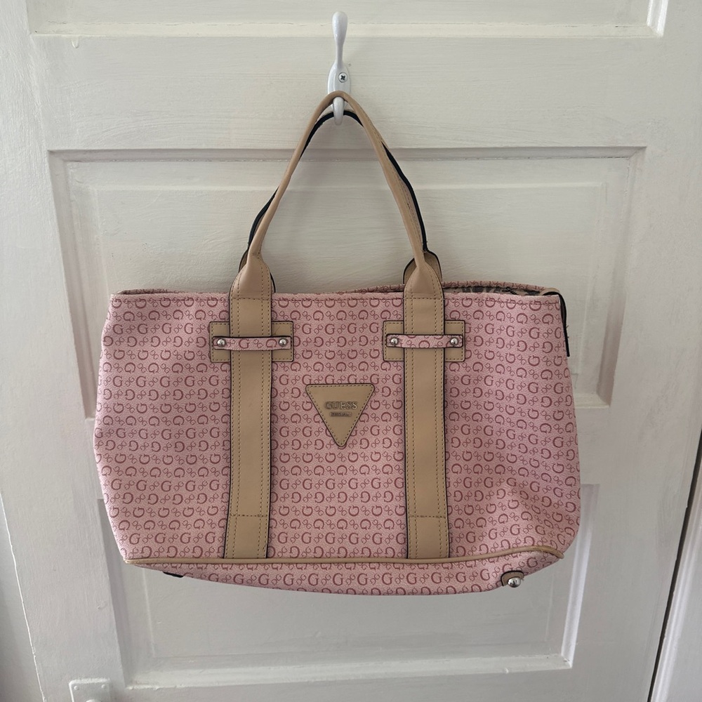 Vintage Pink Guess Bag - Picture 1 of 5